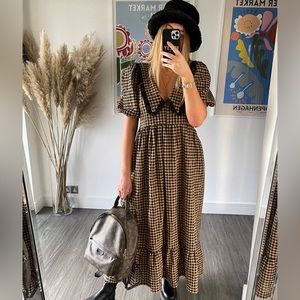 Molby the Label - Bertie Dress (Brown) - Size 8 in UK (US 4)